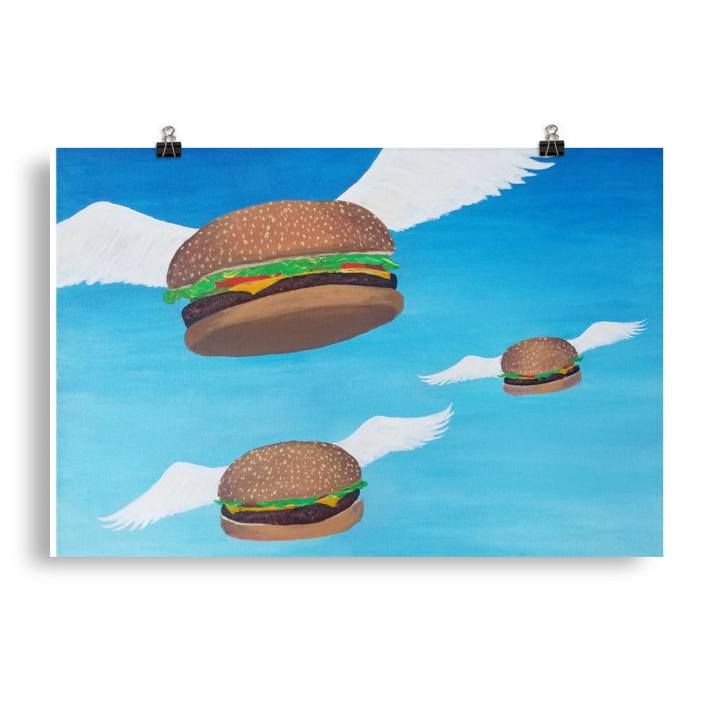 Winged Burgers, Bobs Restaurant