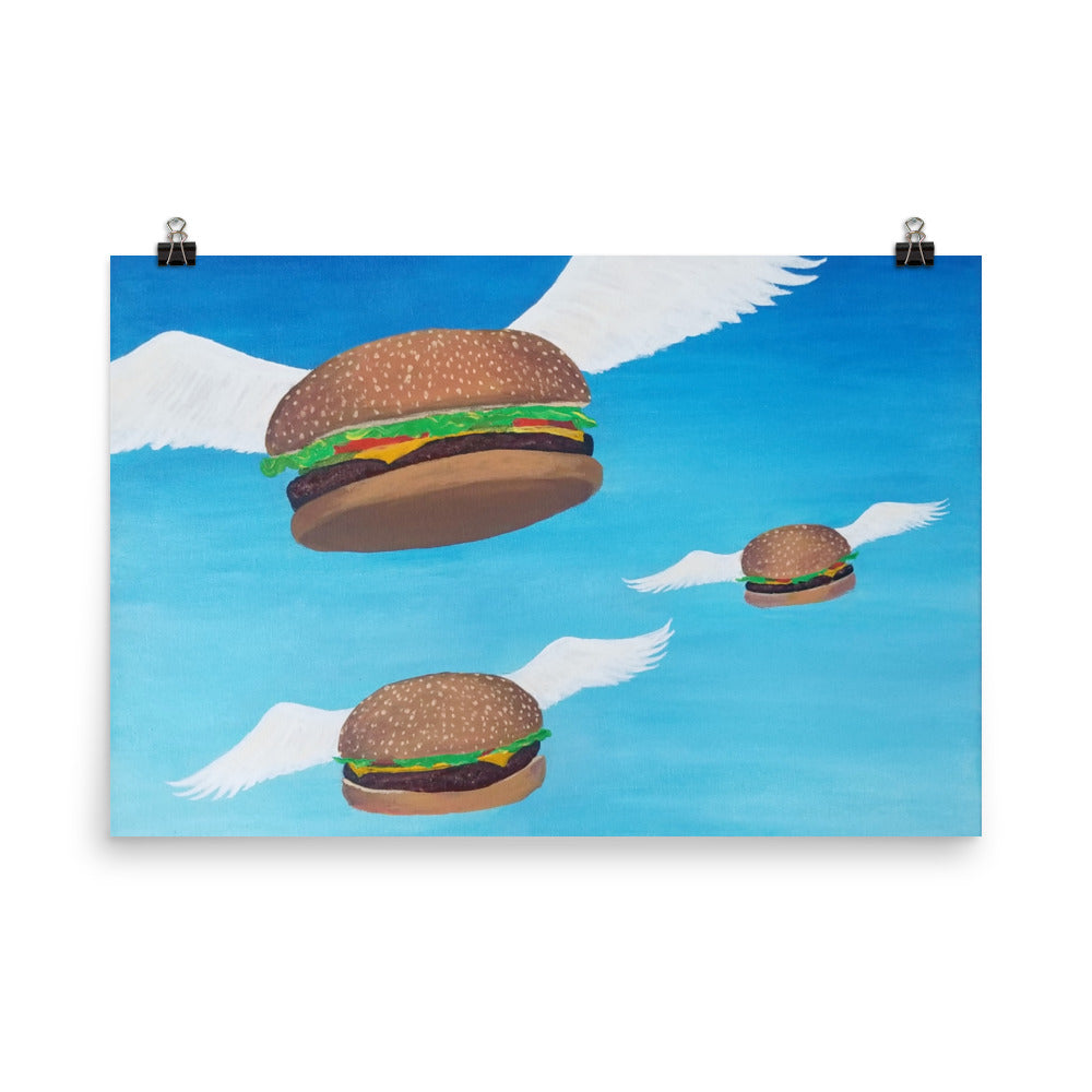 Winged Burgers, Bobs Restaurant