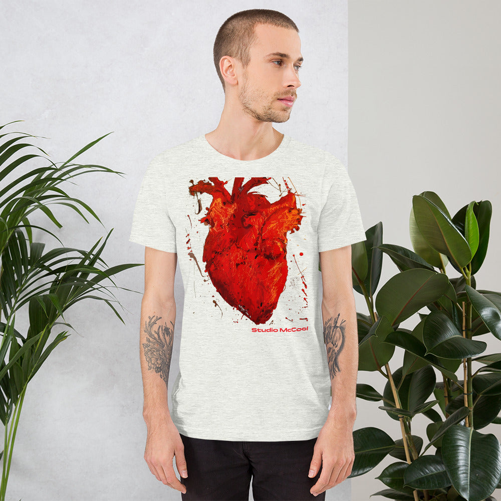 Heart Splash Unisex t-shirt