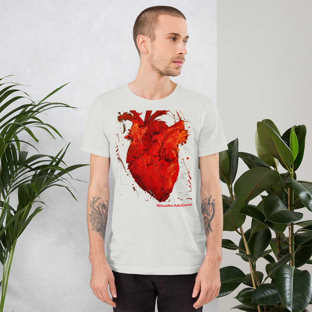 Heart Splash Unisex t-shirt