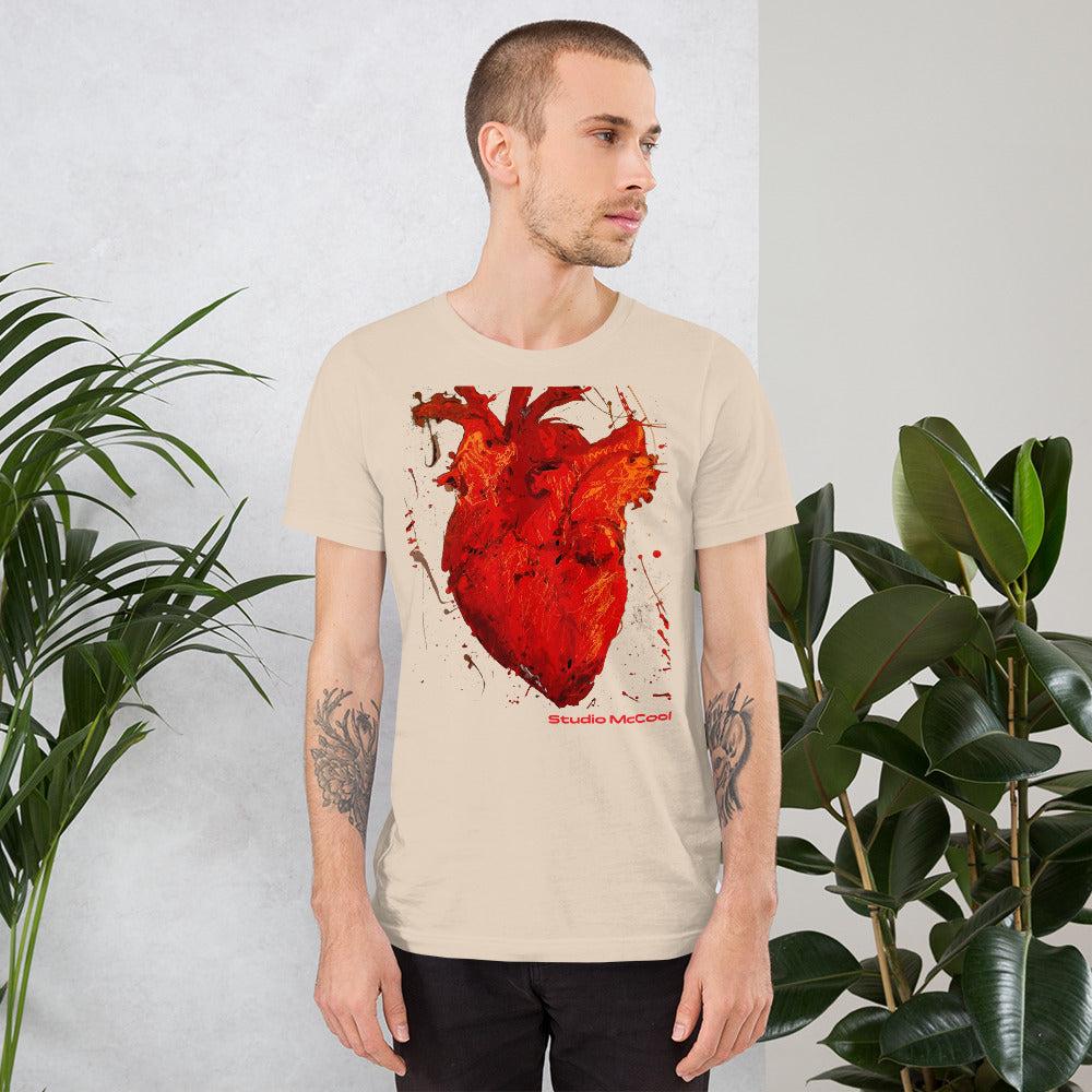Heart Splash Unisex t-shirt