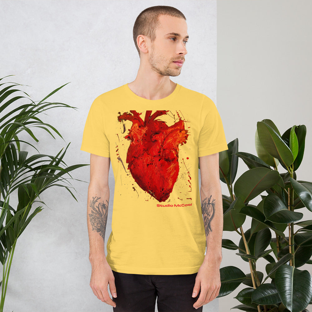 Heart Splash Unisex t-shirt